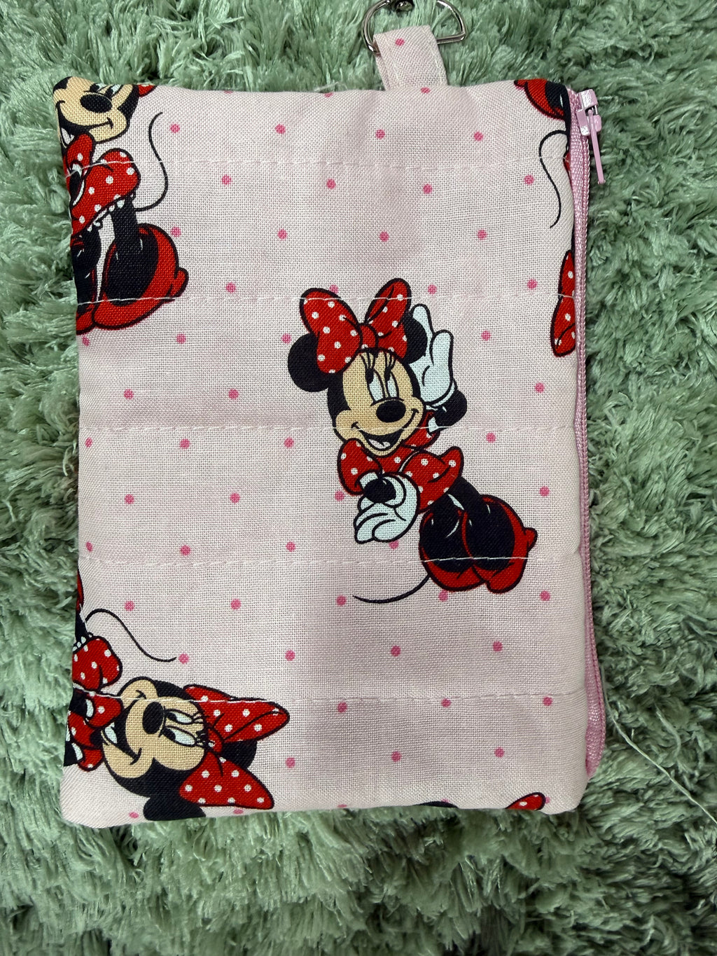 Cloth wallet with keychain
